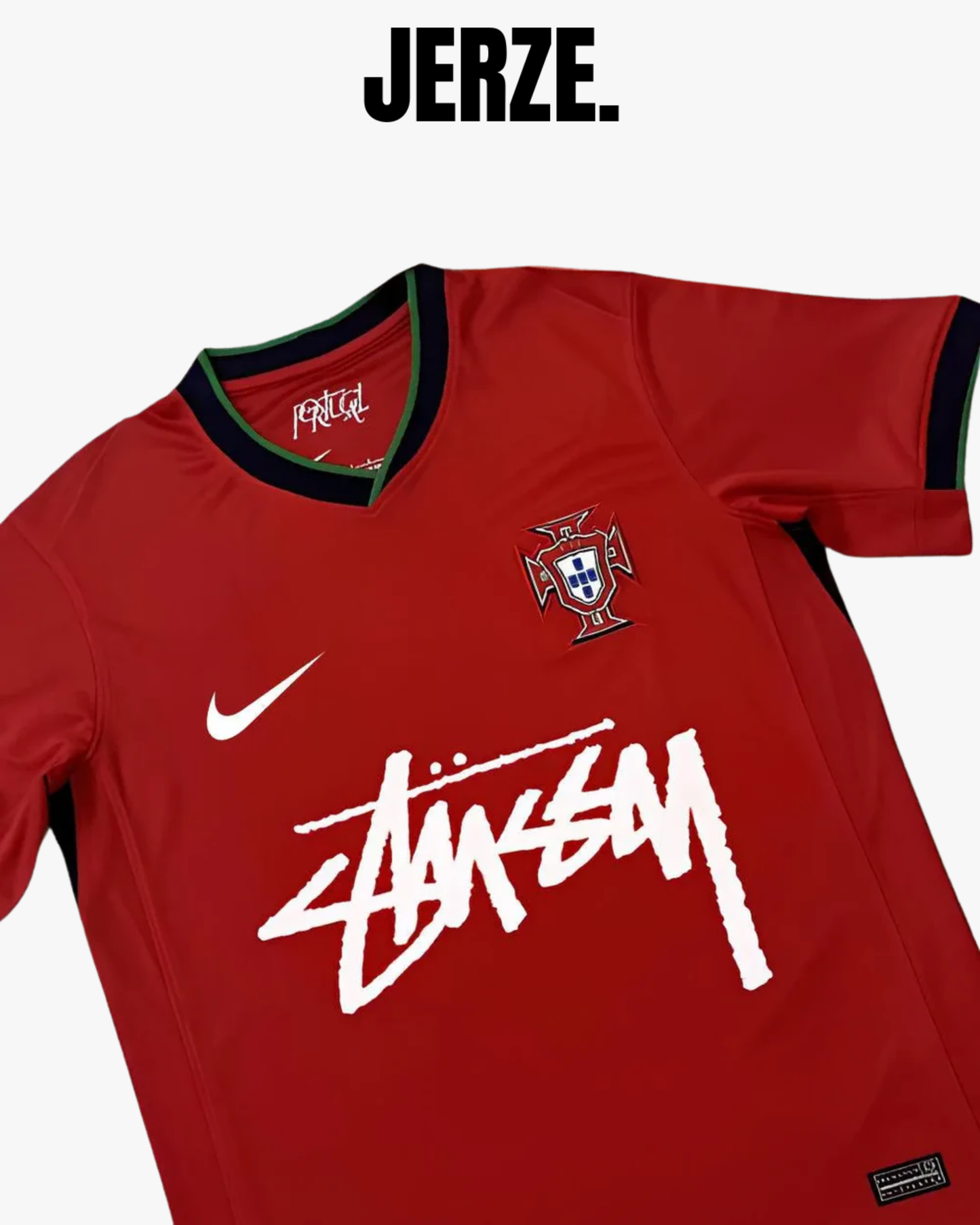 MAILLOT STUSSY EDITION PORTUGAL RED