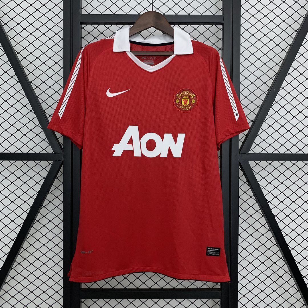 Maillot Retro Domicile Manchester United 10/11
