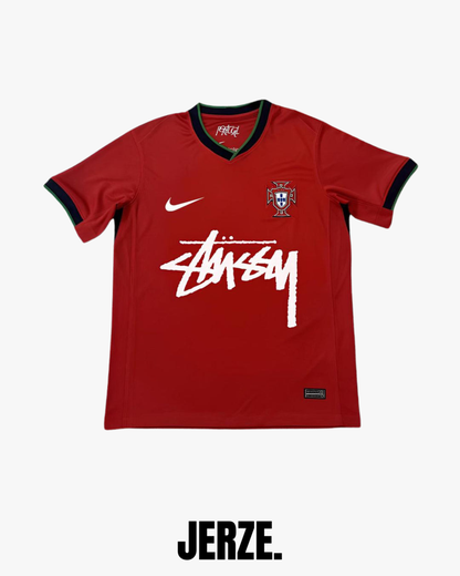 MAILLOT STUSSY EDITION PORTUGAL RED