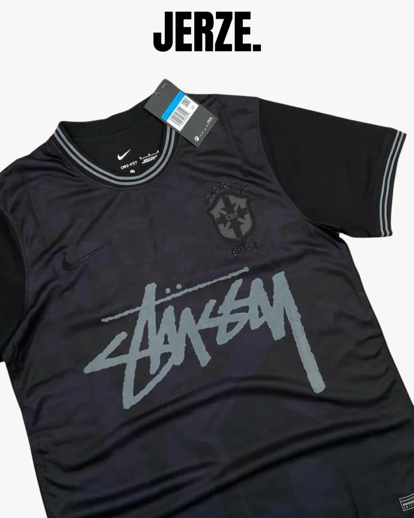 MAILLOT STUSSY EDITION BRESIL FULL BLACK