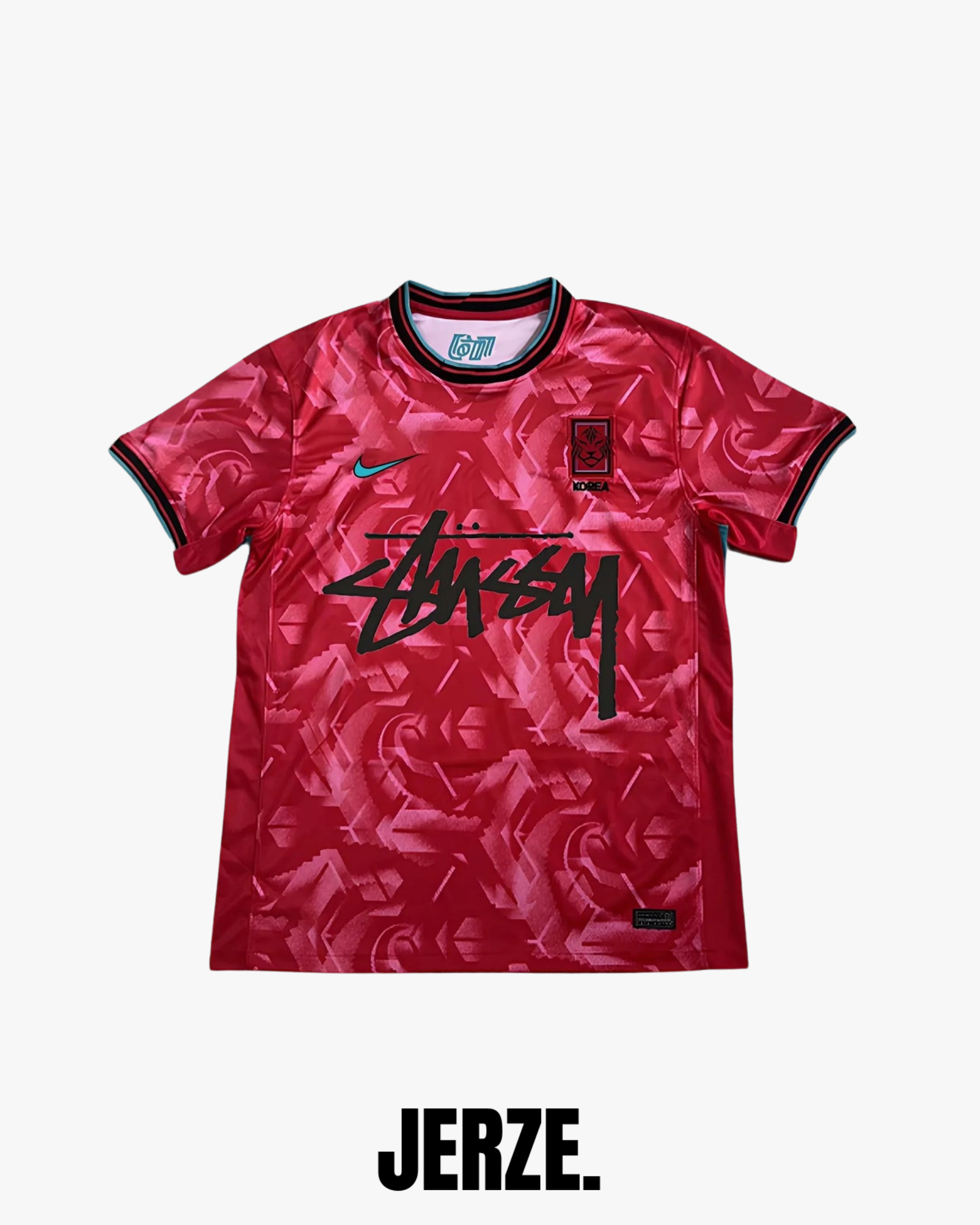 MAILLOT STUSSY EDITION CORÉE RED