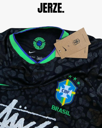 MAILLOT STUSSY EDITION BRÉSIL BLACK AND GREEN