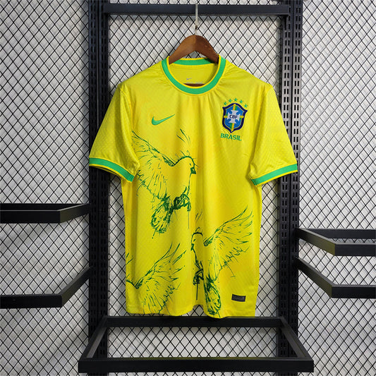 Maillot Concept Brésil Oiseaux - Jaune
