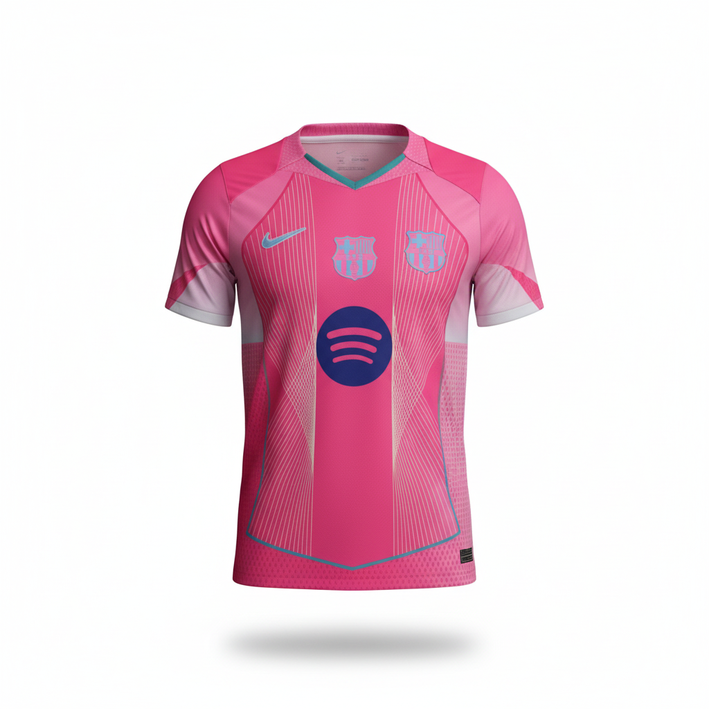 Maillot Barcelone Rose 25/26