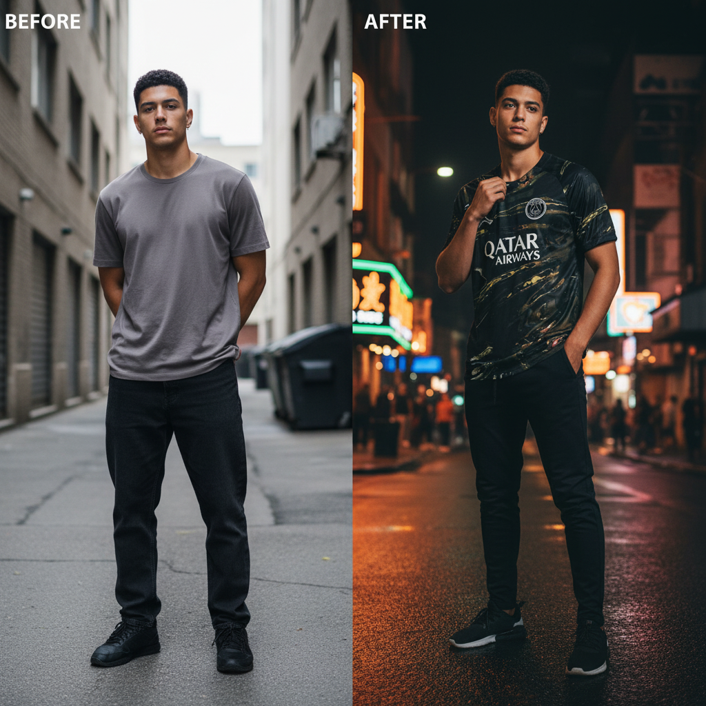 Maillot PSG Night Edition 25/26