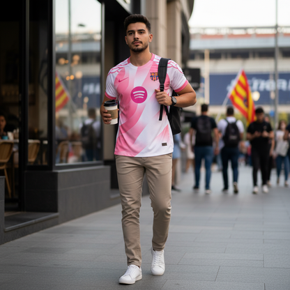 Maillot Barça Rose 25/26